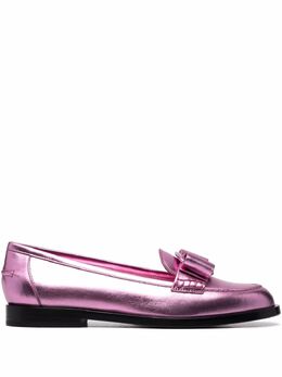 Salvatore Ferragamo: Розовые балетки  Vivaldo