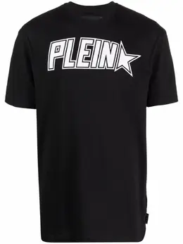 Philipp Plein: Футболка  Plein Star с принтом