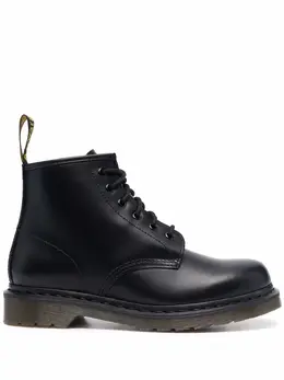 Dr. Martens: Чёрные ботинки 