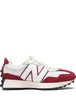 New Balance: Белые кроссовки 