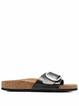Birkenstock: Тёмные сандалии  Madrid