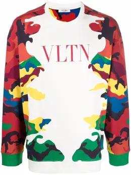 Valentino: Свитшот с принтом 