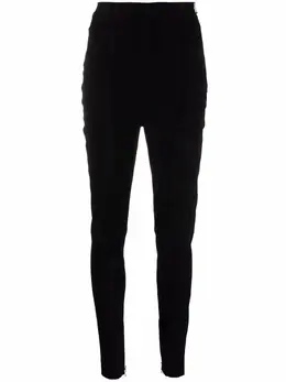 Balmain: Чёрные брюки 