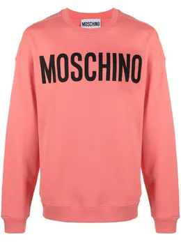 Moschino: Свитшот с принтом 