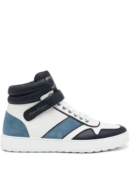 Salvatore Ferragamo: Белые кроссовки 