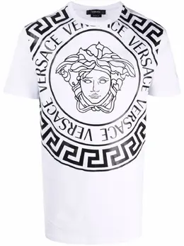 Versace: Футболка  Medusa с принтом