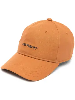Carhartt WIP: Оранжевая кепка 