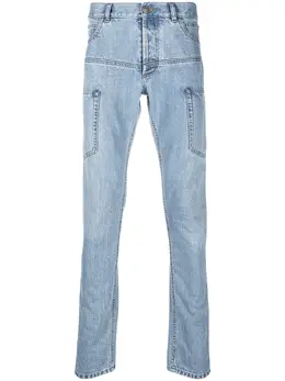 Balmain: Джинсы с карманами 