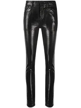 Saint Laurent: Джинсы с карманами 