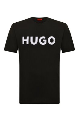 Хлопковая футболка Hugo 50467556