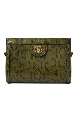 Сумка Ophidia mini из кожи змеи Gucci 602676 l1g0g