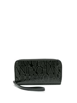 Armani Exchange: Чёрный кошелёк 