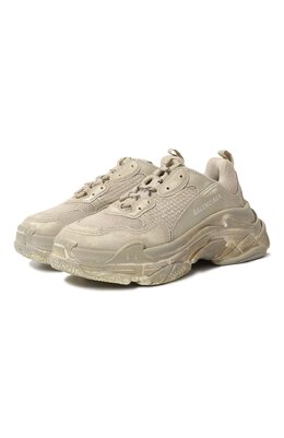 Комбинированные кроссовки Triple S Balenciaga 524039w3cn3