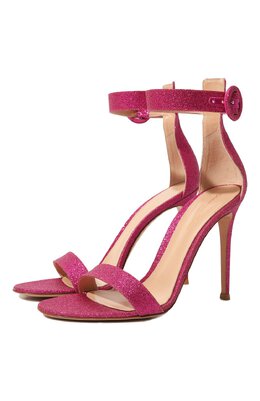 Текстильные босоножки Portofino 105 Gianvito Rossi g61096.15ric.sthbl00