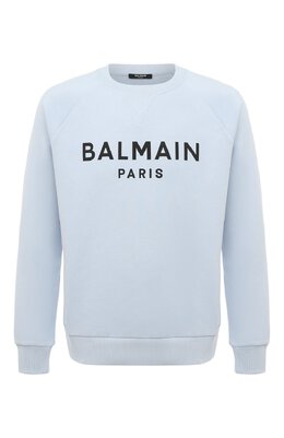 Хлопковый свитшот Balmain wh1jq005b115