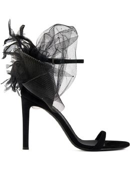 Giuseppe Zanotti: Чёрные сандалии 