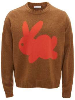 JW Anderson: Свитер с принтом 