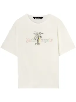 Palm Angels: Футболка с принтом 