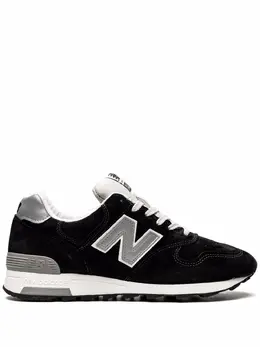 New Balance: Чёрные кроссовки 