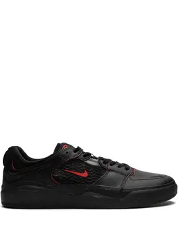 Nike: Чёрные кроссовки 