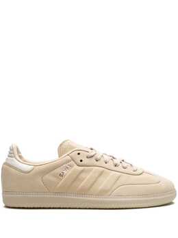 adidas: Бежевые кроссовки  Samba