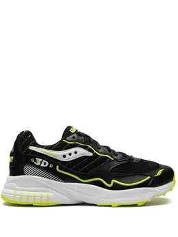 Saucony: Чёрные кроссовки  Grid