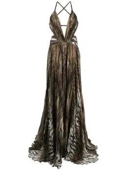 Roberto Cavalli: Длинное платье 