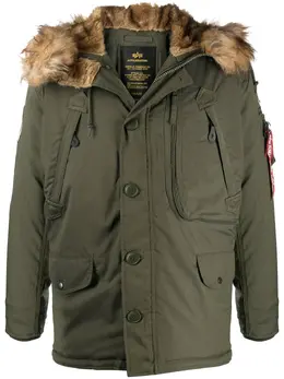 Alpha Industries: Куртка с капюшоном 