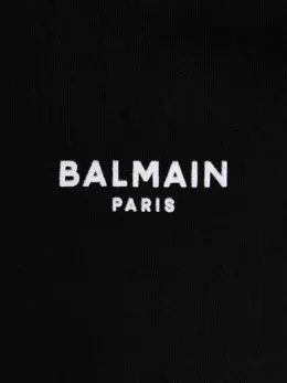 Balmain: Хлопковая футболка