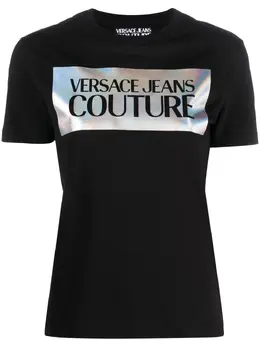 Versace Jeans Couture: Футболка с принтом