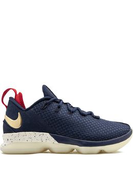 Nike: Синие кроссовки 