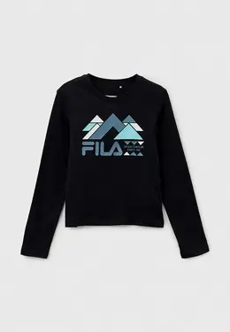 Fila: Чёрный свитшот