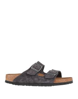 BIRKENSTOCK: Однотонные сандалии 