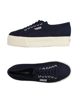 Superga: Голубые кроссовки 