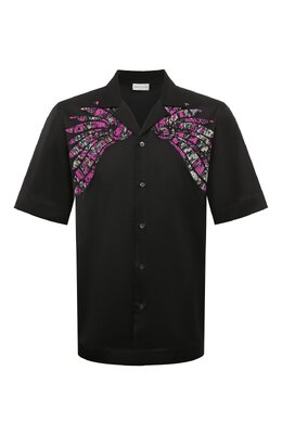 Рубашка из вискозы и хлопка Dries Van Noten 231-020731-6190