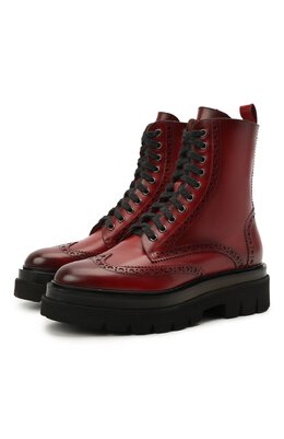 Кожаные ботинки Santoni wtei59667g0mnkylb40