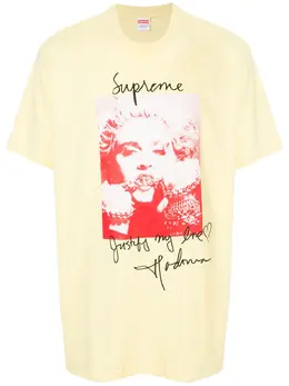 Supreme: Футболка  Madonna с принтом