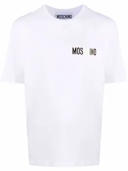 Moschino: Футболка с принтом 
