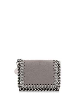 Stella McCartney: Серебристый кошелёк  Falabella