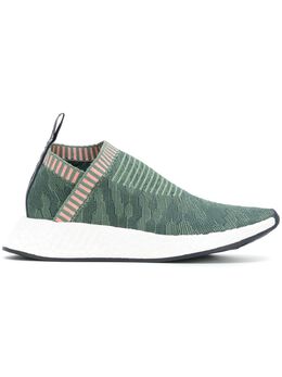 Adidas: Зелёные кроссовки  NMD CS2