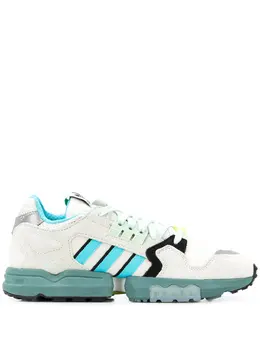 Adidas: Белые кроссовки  ZX