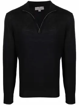 Canali: Чёрный свитер 
