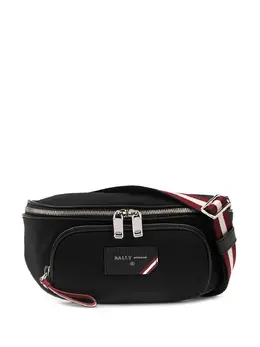 Bally: Чёрная поясная сумка 