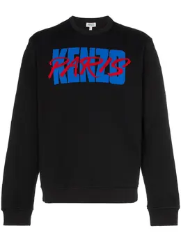 Kenzo: Свитшот с принтом 