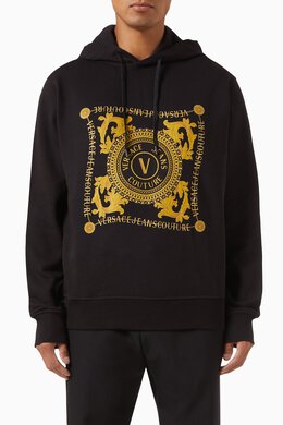 Versace Jeans: Хлопковая толстовка