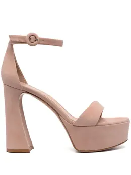 Gianvito Rossi: Розовые сандалии 