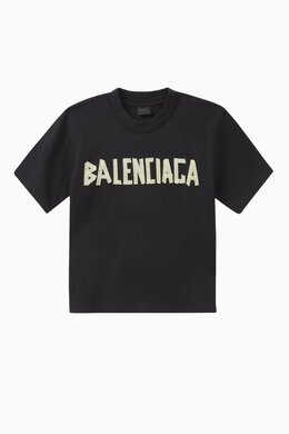 Balenciaga: Хлопковая футболка