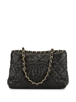 Chanel Pre-Owned: Чёрная сумка 