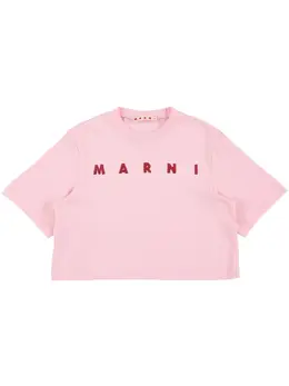 MARNI JUNIOR: Футболка с принтом