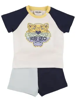 KENZO KIDS: Хлопковые шорты